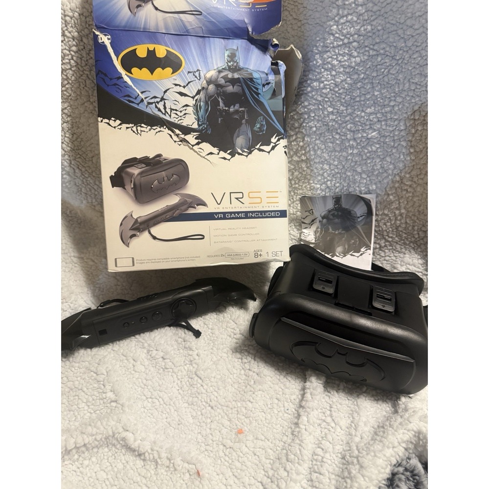 VRSE Batman Virtual Reality Headset Justice League Set For Android & iOS‎
